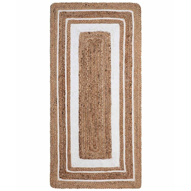 Χαλί Διαδρόμου Silk Fashion 1726 Natural/White...