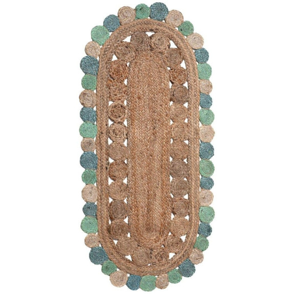 Χαλί Διαδρόμου Silk Fashion 1738 Light Blue 60x130cm