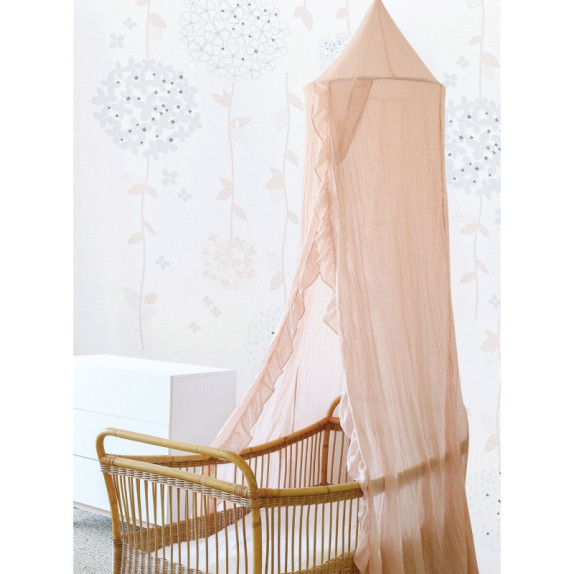 Υφασματινη Κουνουπιερα Σαπιο Μηλο Me Βολαν Trois Kilos Sept