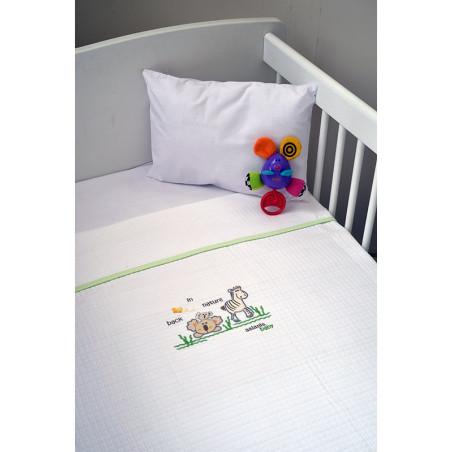 Aslanis Baby Des.504 Κουβέρτα Πικέ Αγκαλιάς