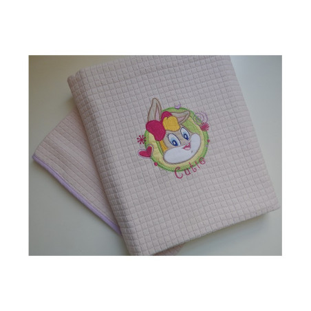 Baby Looney Tunes Des.32A Κουβέρτα Πικέ Αγκαλιάς