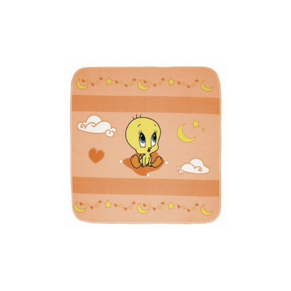 Baby Looney Tunes Κουβέρτα Φανελένια Des.49 90X90
