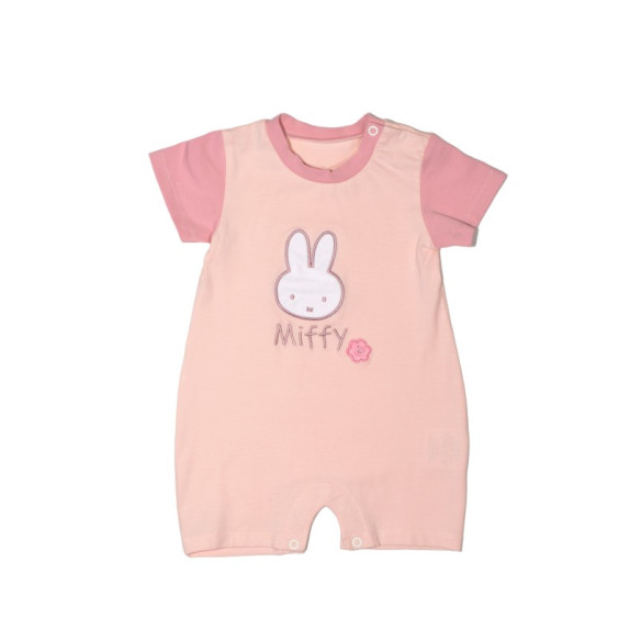 Miffy Des.12 Φορμάκι Καλοκαιρινό Ροζ Ανοιχτό Με Κέντημα...