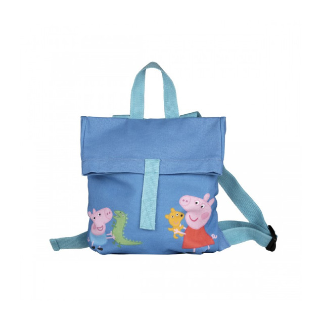 Σακιδιο Πλατης Μικρο Mπλε Peppa Pig - Petit...