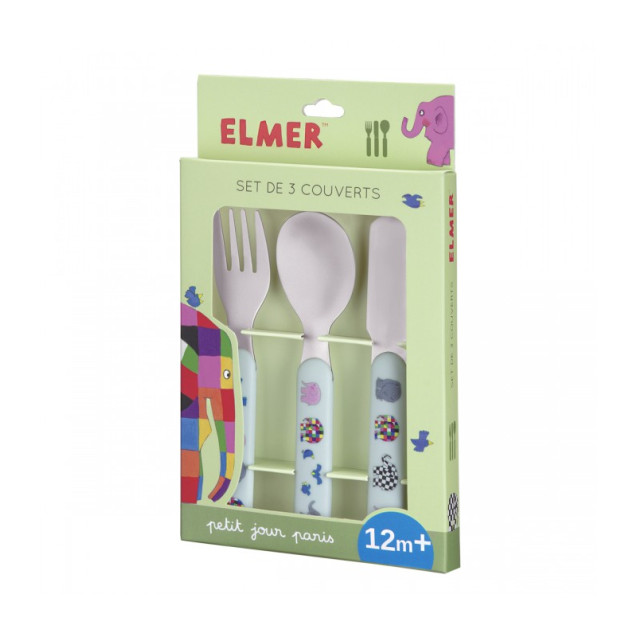 Σετ Κουταλο-Μαχαιρο-Πηρουνο 3 Τεμ Elmer - Petιτ...