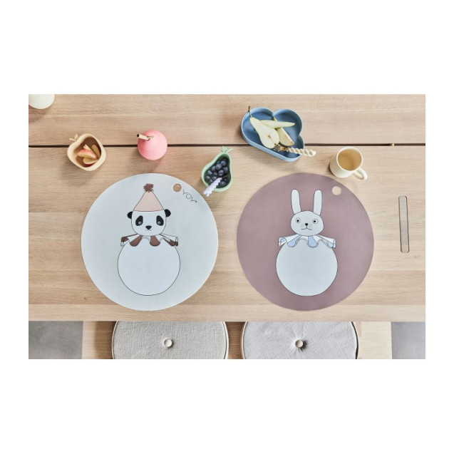 Σουπλά Σιλικόνης Rabbit Oyoy Κεραμιδί