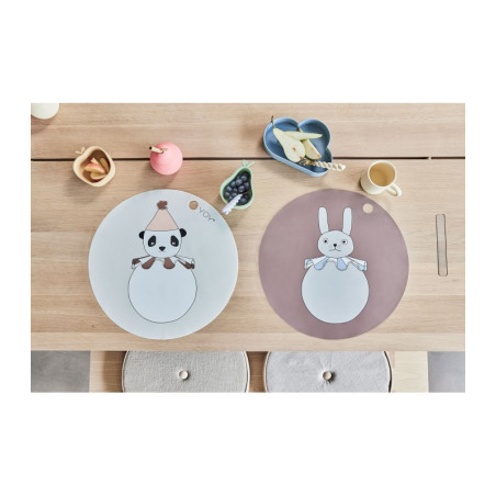 Σουπλά Σιλικόνης Rabbit Oyoy Κεραμιδί