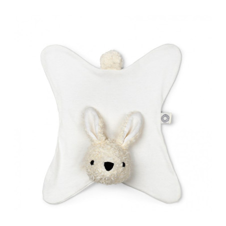Πανάκι Παρηγοριάς Anika White Rabbit Από 100% Οργανικό Βαμβάκι