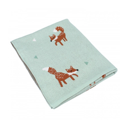 Κουβερτα Ζακαρ 80Χ100 Αλεπου 100% Cotton Vadobag