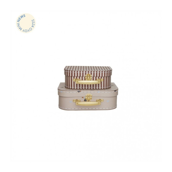 Σετ 2 Χάρτινων Βαλιτσών Τουκάν Oyoy