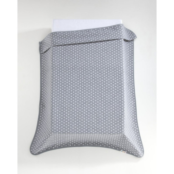 Κουβέρτα Mora Ecology 80Χ110 Γκρι 65% Βαμβακι & 35%...