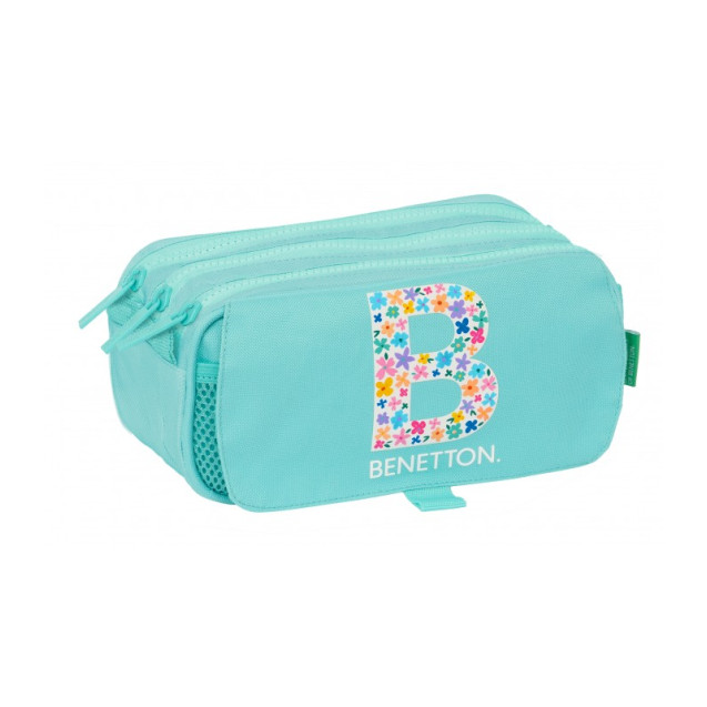 Τριπλη Κασετινα  Benetton Letter