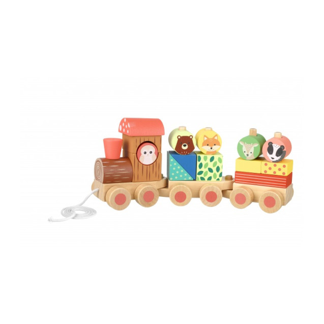 Ξύλινο Τρένο Woodland  (Fsc®) Orange Tree Toys