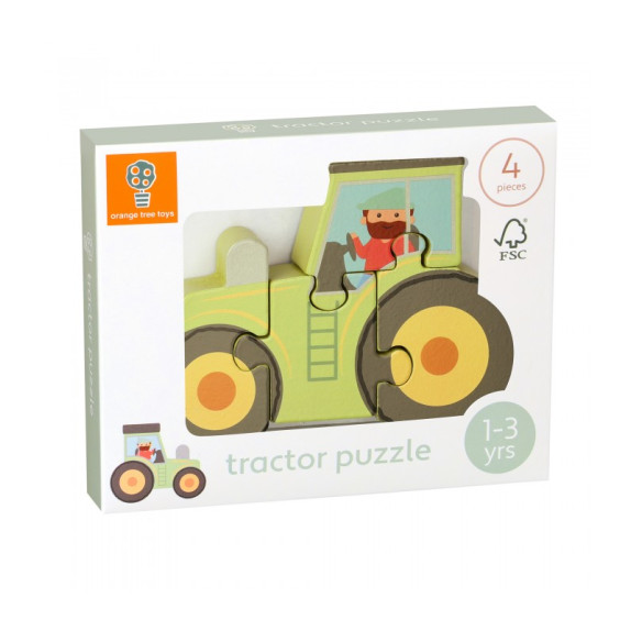 Παζλ Τρακτέρ Orange Tree Toys