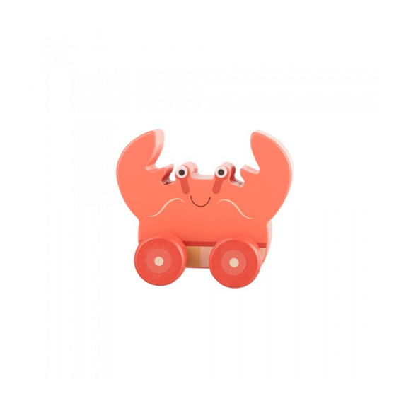 Καβούρι Push & Pull Orange Tree Toys