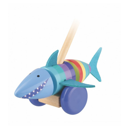 Καρχαρίας Παιχνίδι Ώθησης Orange Tree Toys