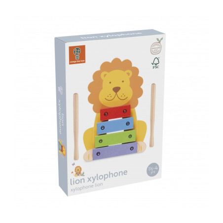 Ξυλόφωνο Λιοντάρι Orange Tree Toys