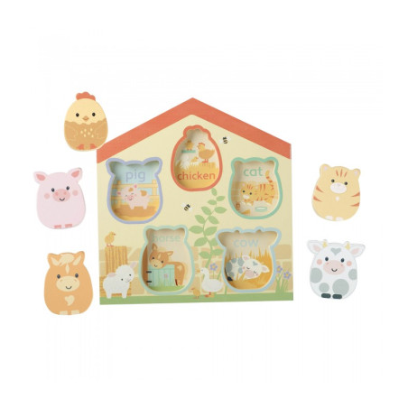 Παζλ  Αχυρώνας Orange Tree Toys