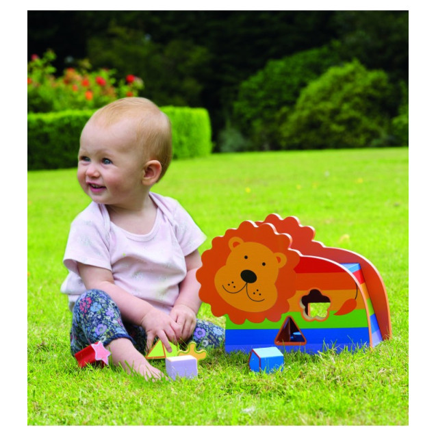 Παιχνίδι Σχημάτων Λιοντάρι Orange Tree Toys