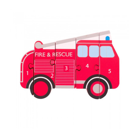 Παζλ Αριθμών Πυροσβεστική Orange Tree Toys