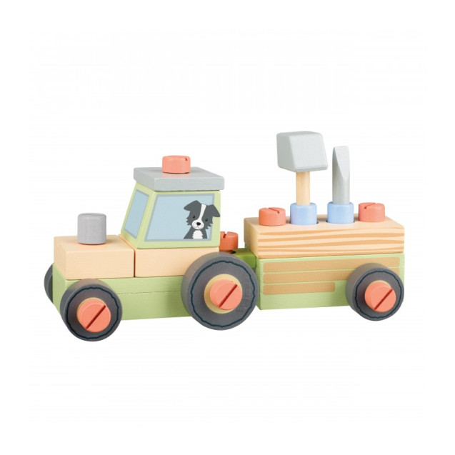 Τρακτέρ Με Εργαλεία Orange Tree Toys