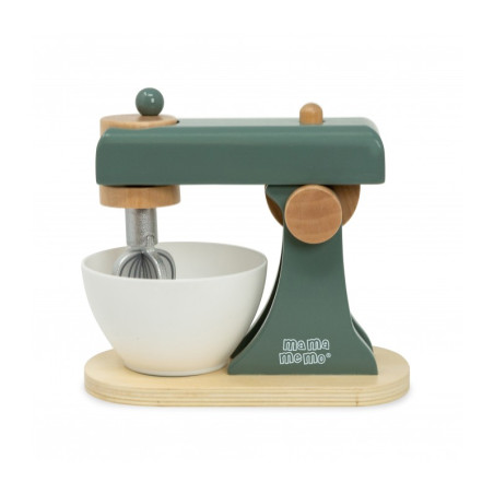 Μίξερ Με Αξεσουάρ Ξύλινο Πράσινο Mama Memo