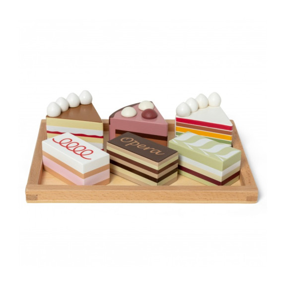 Παστάκια Σε Δίσκο Ξύλινα Mama Memo