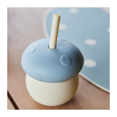 Ποτηρακι Σιλικόνης Μανιτάρι Εκρού / Ραφ Oyoy