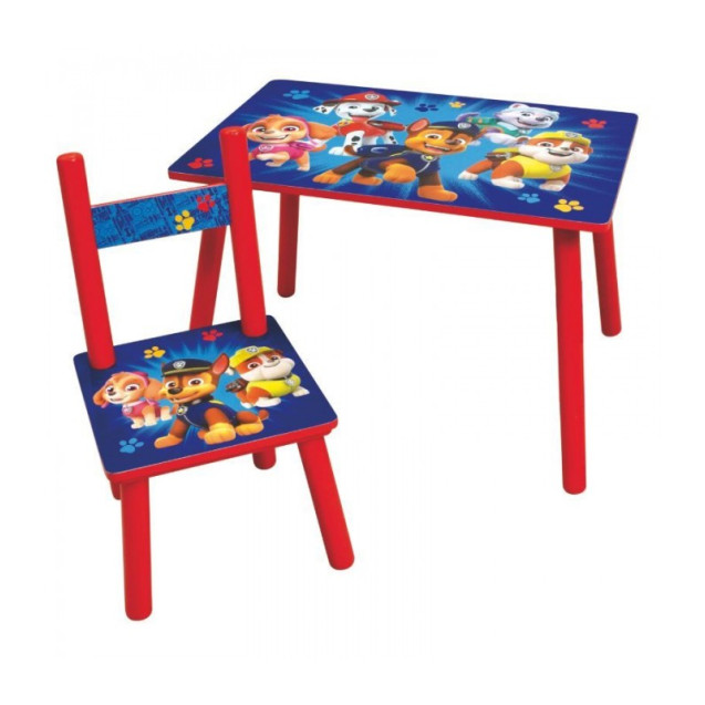 Τραπεζι Και Καρεκλα Paw Patrol