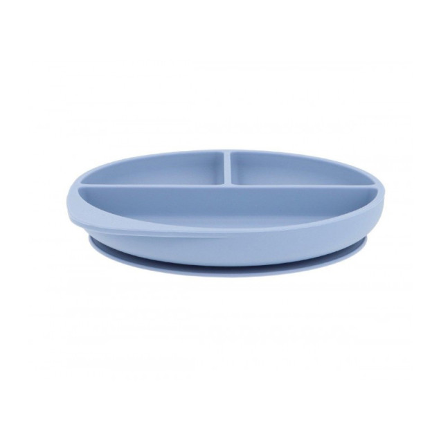 Πιάτο Σιλικόνης Με Βεντούζα Μπλε Της Tutete