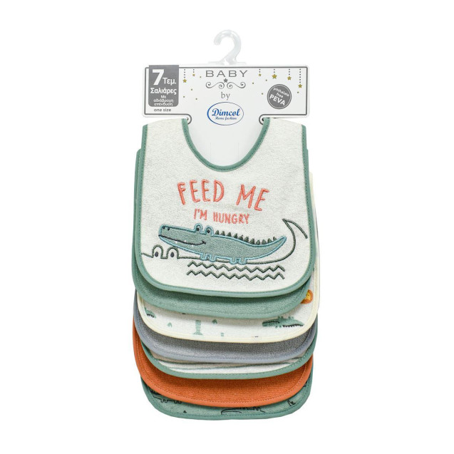 Σαλιάρα με Velcro bebe με Αδιάβροχη Επένδυση...