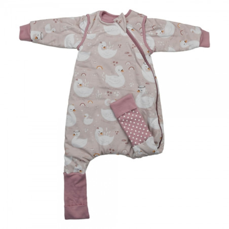 Υπνόσακος με πόδια και αποσπώμενα χέρια Bebe Stars Winter Swan 3149-3  90cm (24-36 months)