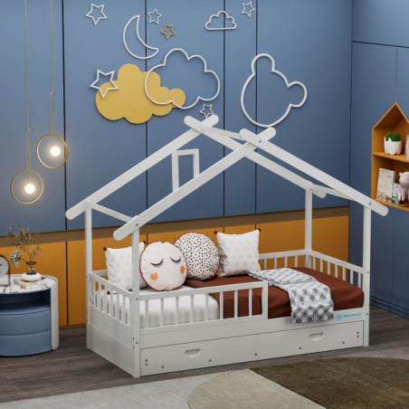 Παιδικό Κρεβάτι Bebe Stars Moonlight Montessori 436-02