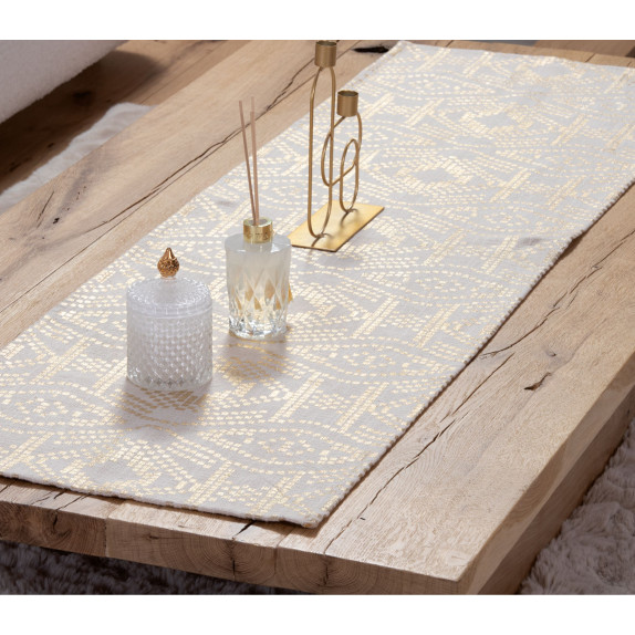 Τραβέρσα Nef-Nef Glam Silver 45x150