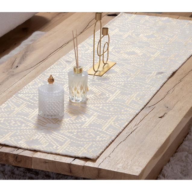 Τραβέρσα Nef-Nef Glam Silver 45x150