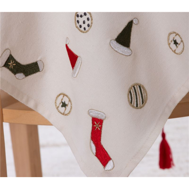 Χριστουγεννιάτικο Τραπεζομάντηλο Nef-Nef...