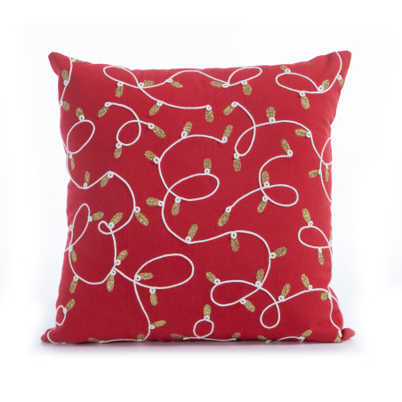 Χριστουγεννιάτικο Διακοσμητικό Μαξιλάρι Nef-Nef Elegant Christmas Red 30x45