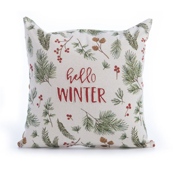 Χριστουγεννιάτικο Διακοσμητικό Μαξιλάρι Nef-Nef Hello...