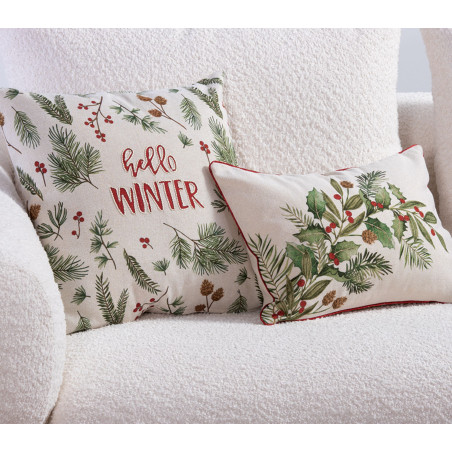 Χριστουγεννιάτικο Διακοσμητικό Μαξιλάρι Nef-Nef Hello Winter Multi 45x45