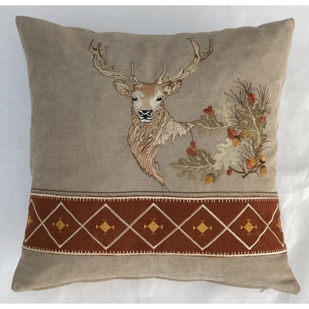 F&L 42X120 Χριστ/Κο Ελαφι Μπορντουρα Βελουδο...