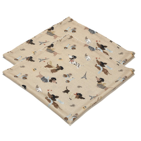 Σετ Πάνες Αγκαλιάς 2 Τεμαχίων La Millou Pierre the Dog 70x70