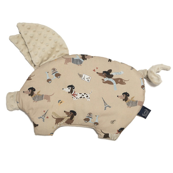 Βρεφικό Μαξιλάρι La Millou Sleepy Pig Pierre the Dog Sand