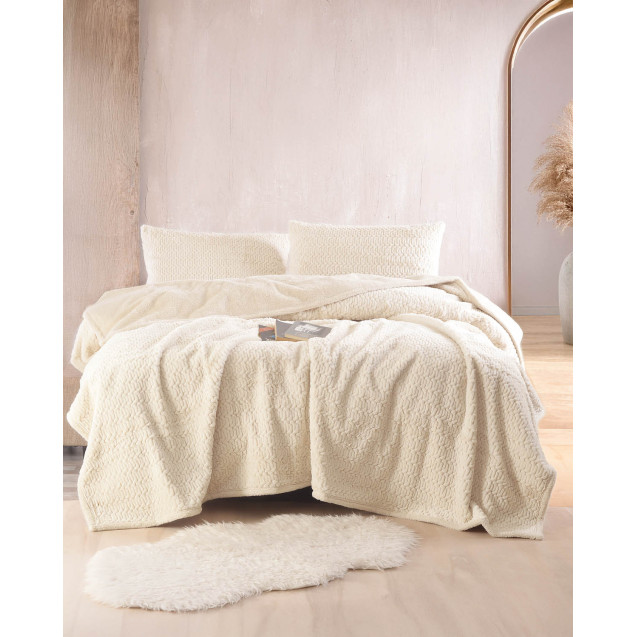 BLISS ΜΠΕΖ - ΣΕΤ ΚΟΥΒΕΡΤΑ ΓΟΥΝΙΝΗ ΜΕ ΜΑΞΙΛΑΡΟΘΗΚΕΣ