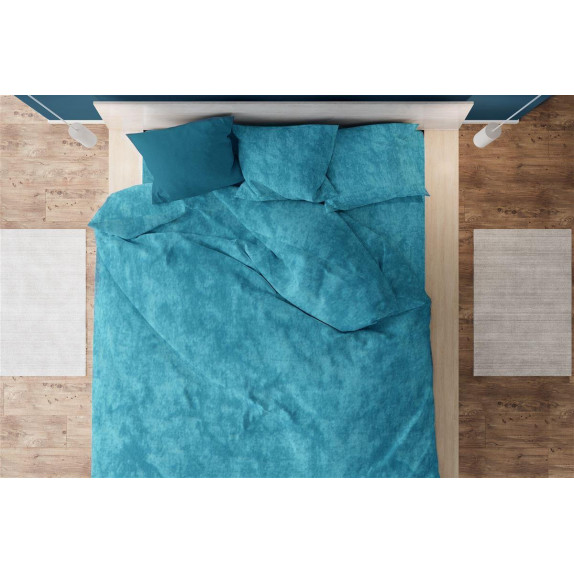 Παπλωματοθήκη Premium Shadow 620 220X240 Turquoise 100%...