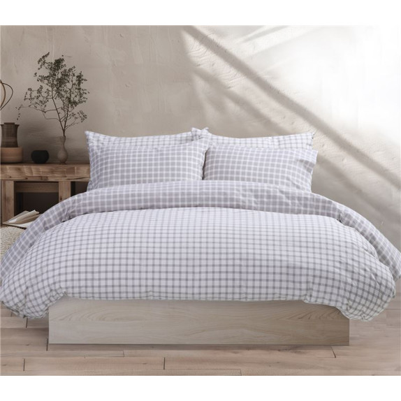 Σετ Παπλωματοθήκη Υπέρδιπλη 3 Τεμαχίων Nef-Nef Extend...