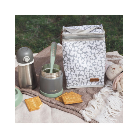 Θερμός Φαγητού Mineral Grey/Sage Green 300ml BR78711