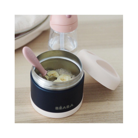 Θερμός Φαγητού Light Pink/Dark Blue 500ml BR78715