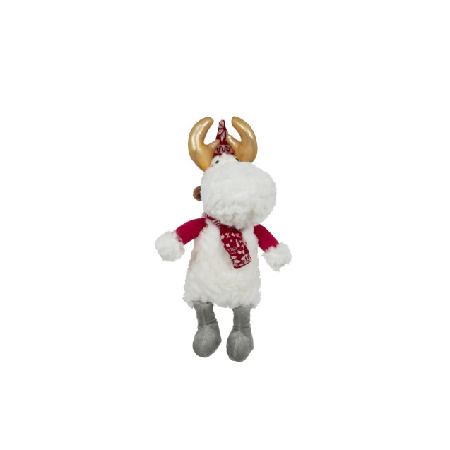 Λούτρινο Manon Des Pres White Santa Deer 25cm...