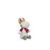 Λούτρινο Manon Des Pres White Santa Deer 25cm BR78767
