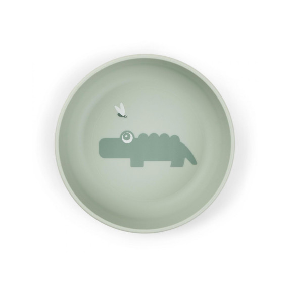 Παιδικό Μπωλ Με Αντιολισθιτική Βάση Happy Clouds Green...